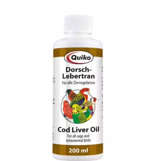 روغن کبد ماهی Cod Liver Oil پرندگان کویکو آلمان-10 سی سی