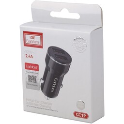 شارژر فندکی دو پورت ارلدام مدل ES-CC19 12W