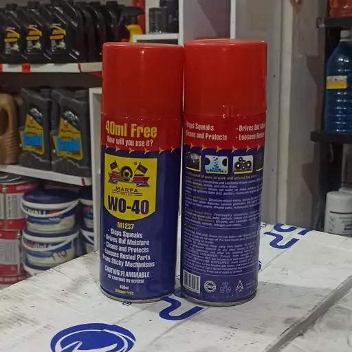 اسپری روان کننده  wd-40 حجم 490 میل