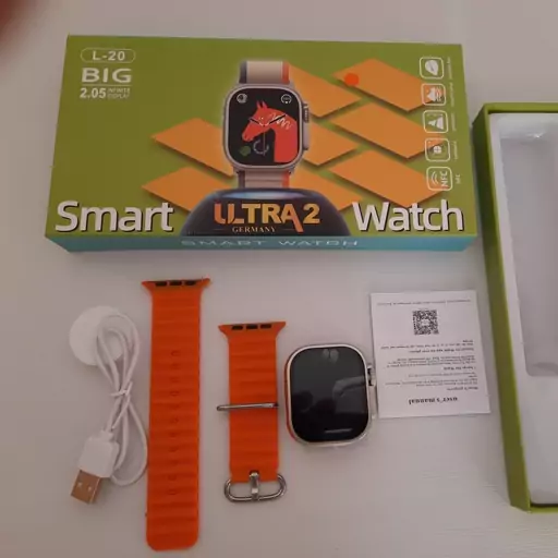 ساعت هوشمند smart Ultra2 L20 بدنه استیل ،فول آپشن