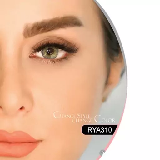 لنز هرا سالانه رنگ سبز متوسط شماره rya310