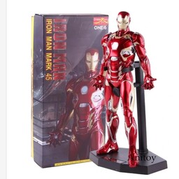 اکشن فیگور آیرون من اورجینال برند کریزی تویز iron man mark 45