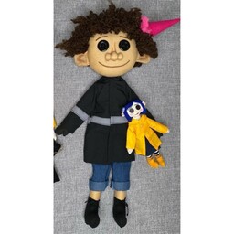 عروسک نمدی شخصیت اضافی انیمیشن کورالین coraline