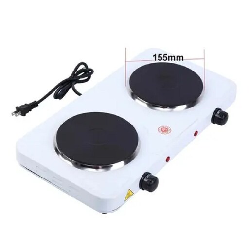 اجاق گاز برقی دو شعله یونیک 2000W مدل LP777N