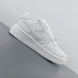 کتونی اسپرت مردانه  نایک ایر فورس Nike Air Force 1 رنگ سفید تمام ( Nike AirFore 1 - نایک ایرفورس 1- کفش ایر فورس )