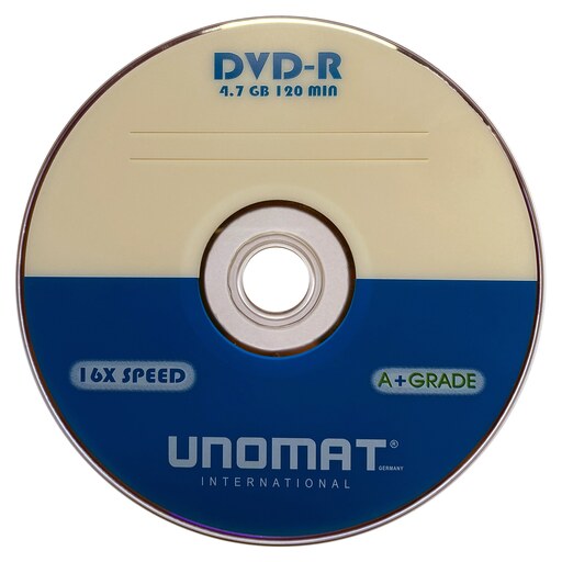 دی وی دی خام یونومات Unomat مدل DVD - R بسته 20 عددی