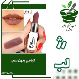 رژ لب گیاهی بدون سرب کد s12