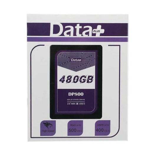 هارد  SSD  اینترنال مدل دیتا پلاس DP800   ظرفیت 480 گیگ ( گارانتی 18 ماهه )