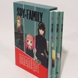 مانگا پلاس انگلیسی(SpyFamily،ج1تا3،باقاب)کتابیار