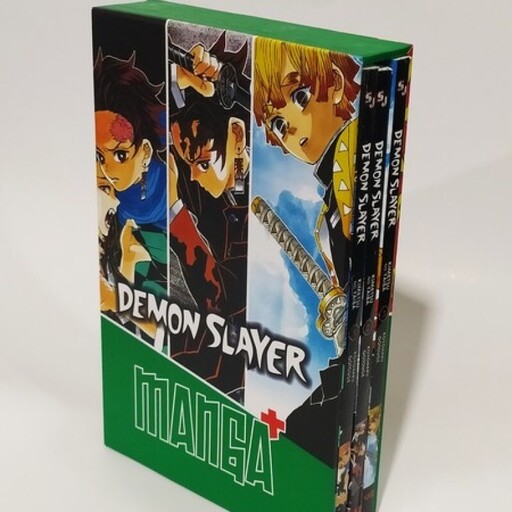 مانگا پلاس انگلیسی(DemonSlayer،ج1تا3،باقاب)کتابیار