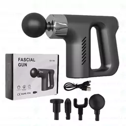 ماساژور تفنگی  fascial gun مدل kh 740 با 8 ماه گارانتی 