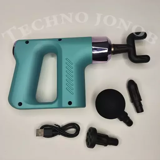 ماساژور تفنگی  fascial gun مدل kh 740 با 8 ماه گارانتی 