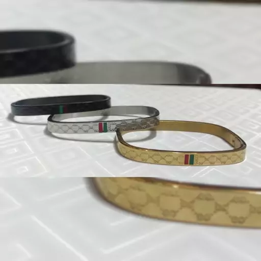 دستبند اسپرت طرح گوچی Gucci رنگ ثابت 