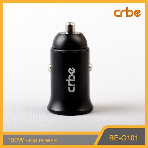 شارژر فندکی کربی مدل BE-G101 100W مشکی گارانتی 12 ماهه