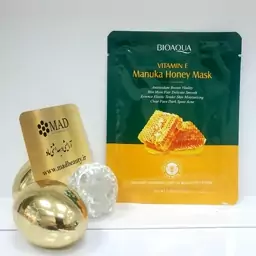 ماسک صورت فشیال  اصلی و اورجینال ویتامین E ،عسل MANKA HONEY MASK