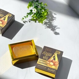 صابون اصلی  ضد لک و چروک و نرم کننده آرگان معروف به صابون  روغن آرگان ARGAN OIL