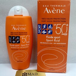 ضد آفتاب اون EAU THERMALE ، SPF 50 بی رنگ مدل SPORT FLUID 