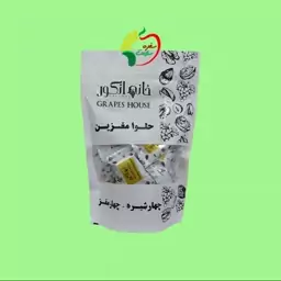 حلوا مغزین (گز وگان) چهار شیره چهار مغز طبیعی 200 گرمی خانه انگور