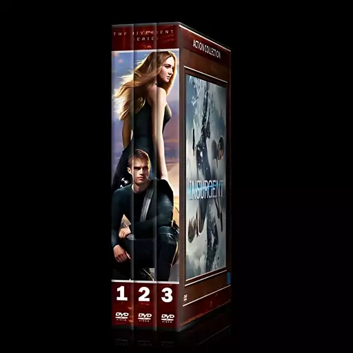 مجموعه فیلم های سنت شکن ( Divergent ) 3 فیلم ( پک فیزیکی )