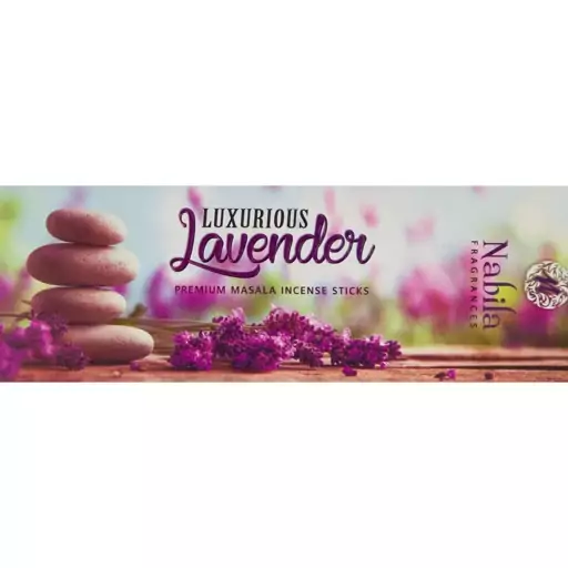 عود دست ساز نابیلا مدل لوندر لاکچری - Nabila - Luxurious Lavender