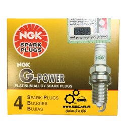 شمع پایه کوتاه سوزنی پلاتینیوم NGK ژاپن اصلیGPOWER دارای لیبل وارد کننده 