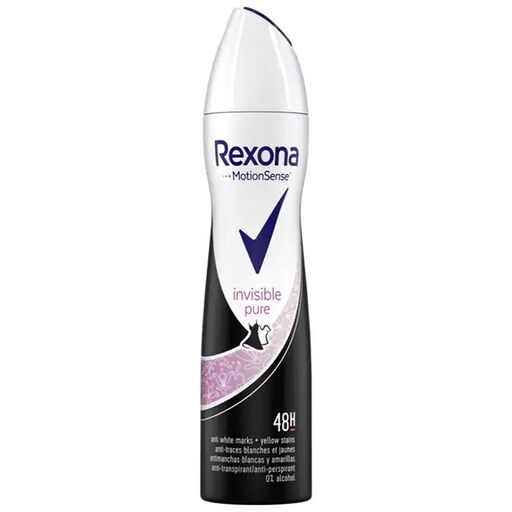 اسپری ضد تعریق Invisible Pure رکسونا Rexona