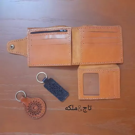 کیف پول چرم طبیعی