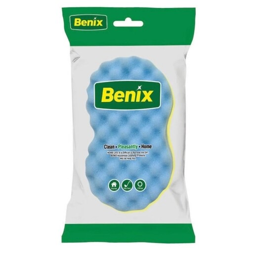 لیف و اسفنج چند کاره دوطرف ماساژور بنیکس Benix