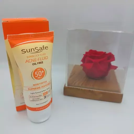 کرم ضد آفتاب (سان سیف) SPF50 بدون رنگ و کاملا نامریی