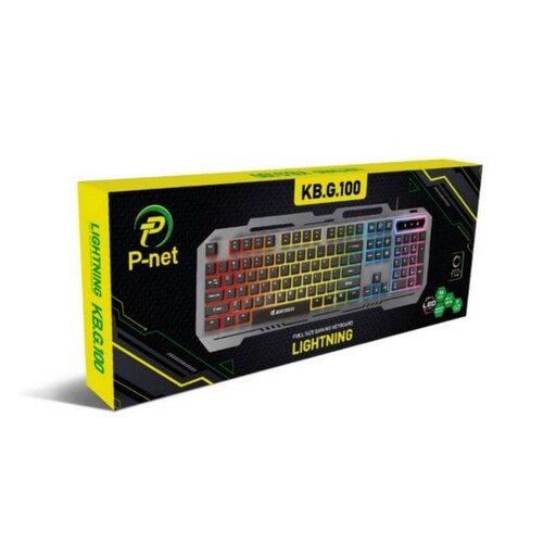 کیبورد مخصوص بازی پی نت مدل KB.G.100 RGB