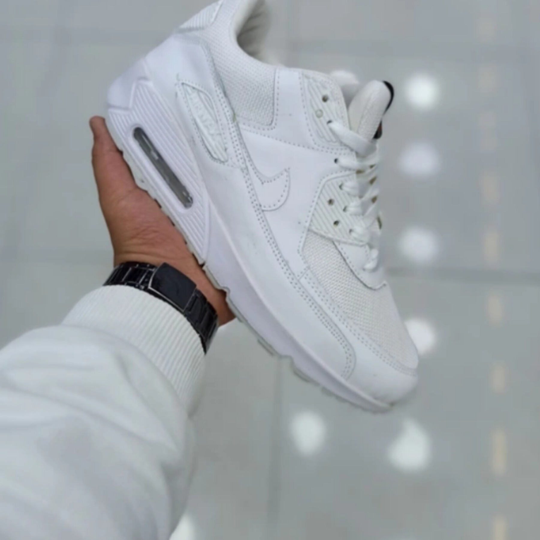air max 90 essential triple white