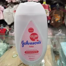 لوسیون بدن کودک جانسون 300 میلی لیتر  Johnson baby lotion