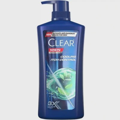 شامپو ضد شوره پمپی مردانه مدل Cooling Itch Control کلیر 650 میلی