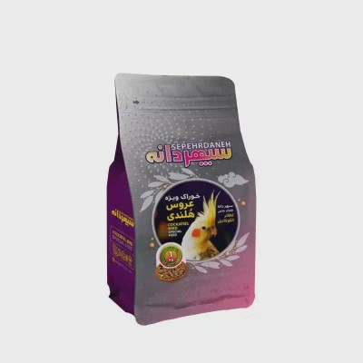 غذای عروس هلندی و طوطیسانان کوچک سپهردانه بسته 1 کیلوگرم