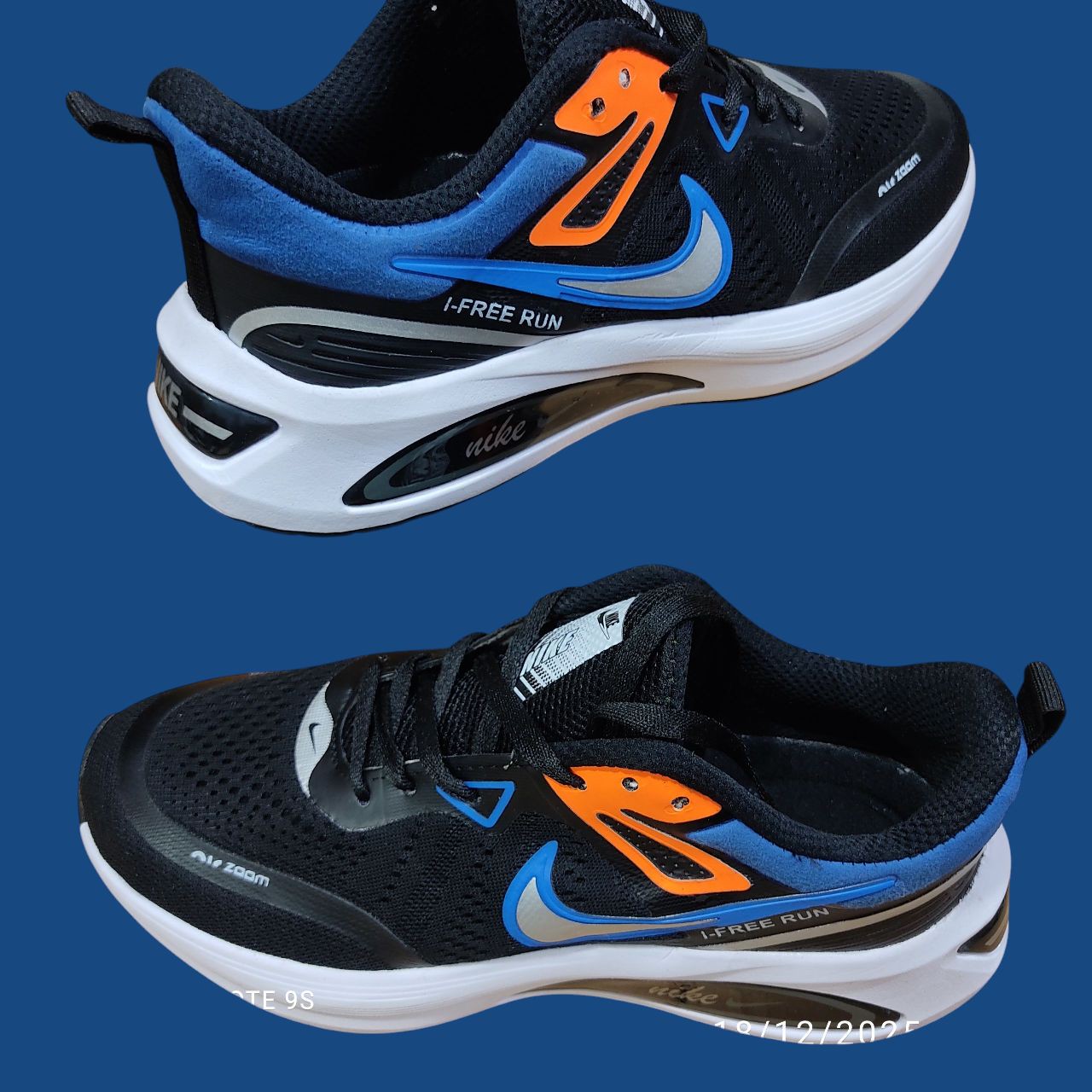 کفش کتانی نایک Air Zoom مدل I-FREE RUN راحتی و عملکرد در اوج