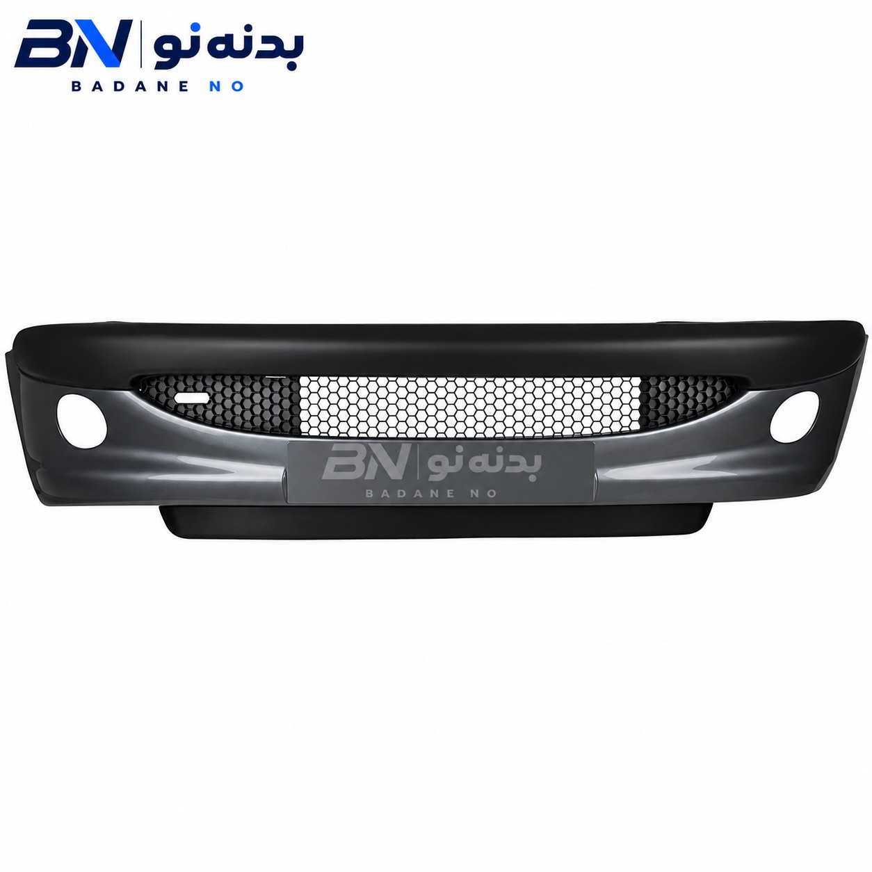 سپر جلو پژو 206 خاکستری متالیک برند مهرخواه