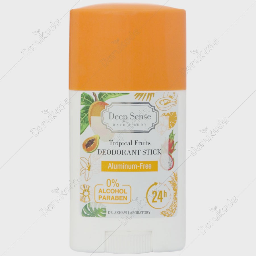 دئودورانت خوشبو کننده بدن تروپیکال 40g دیپ سنس