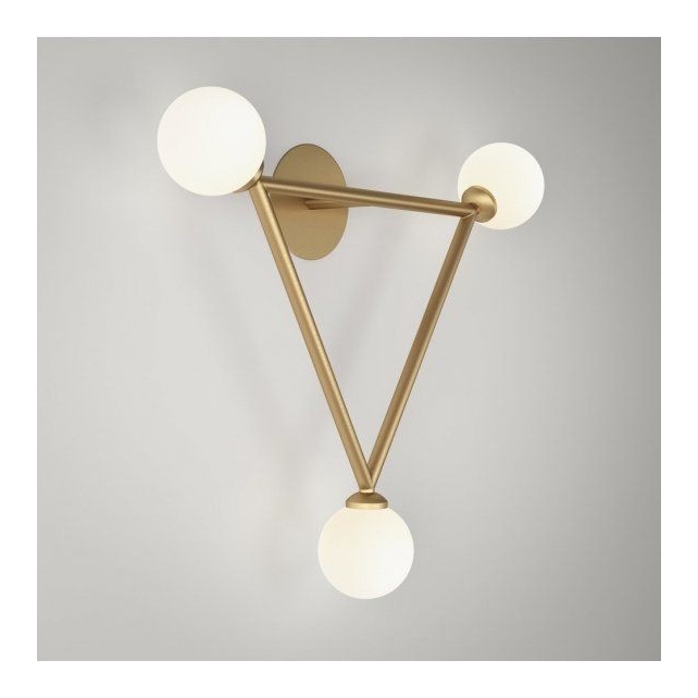دیوارکوب مدرن 3 شعله فلزی D125