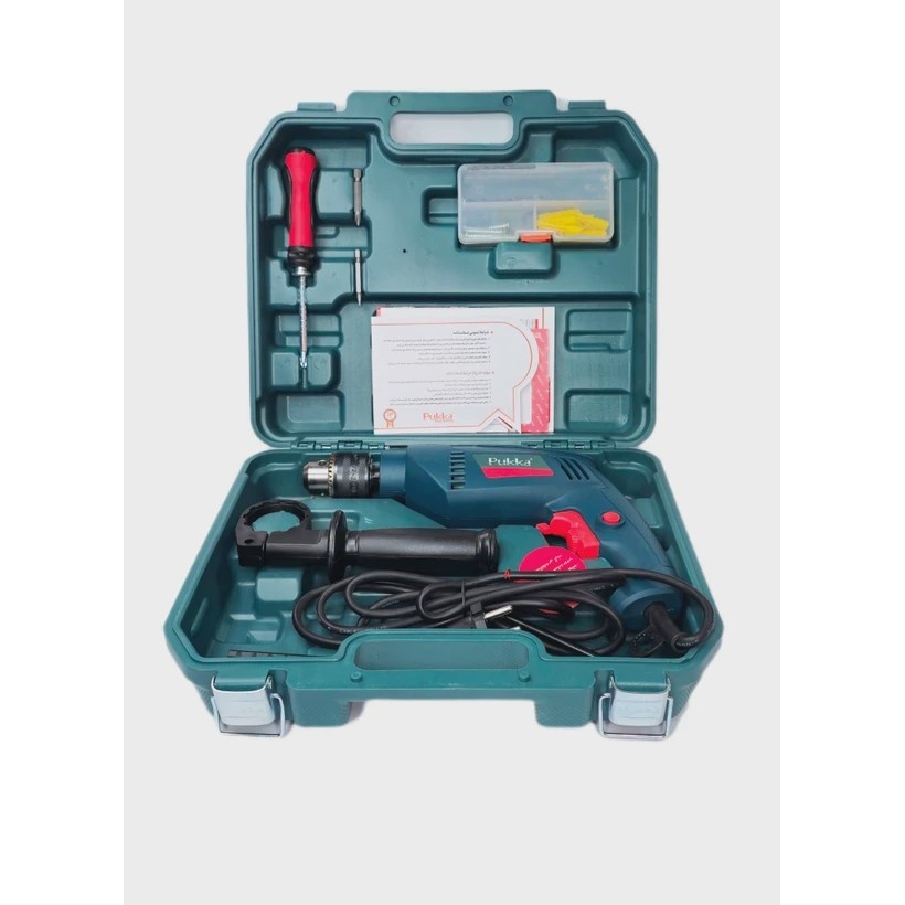کیت دریل چکشی 550 وات پوکا مدل D13250s
