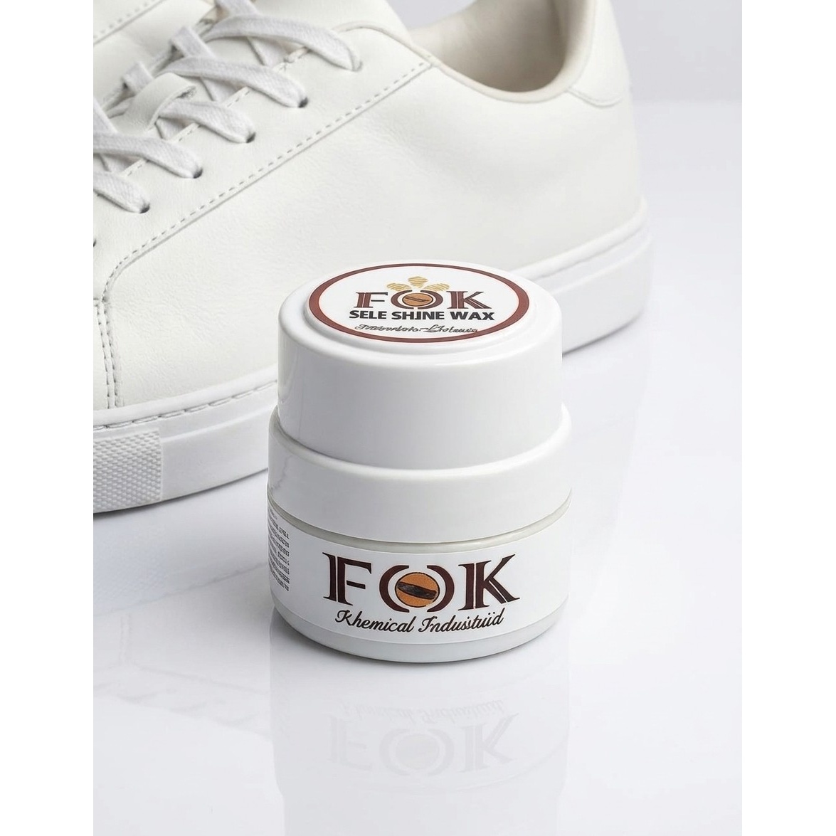 واکس براق کننده کفش FOK مدل SELE SHINE WAX