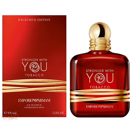 عطر جیورجیو آرمانی استرانگر ویت یو توباکو 100 میلی لیتر