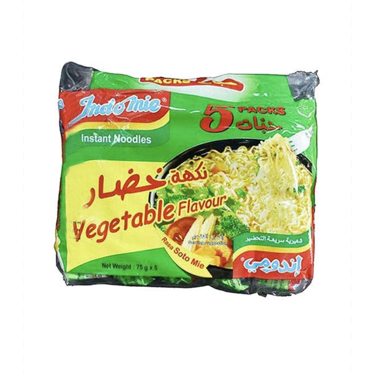 نودل اندومی با طعم سبزیجات 75 گرم