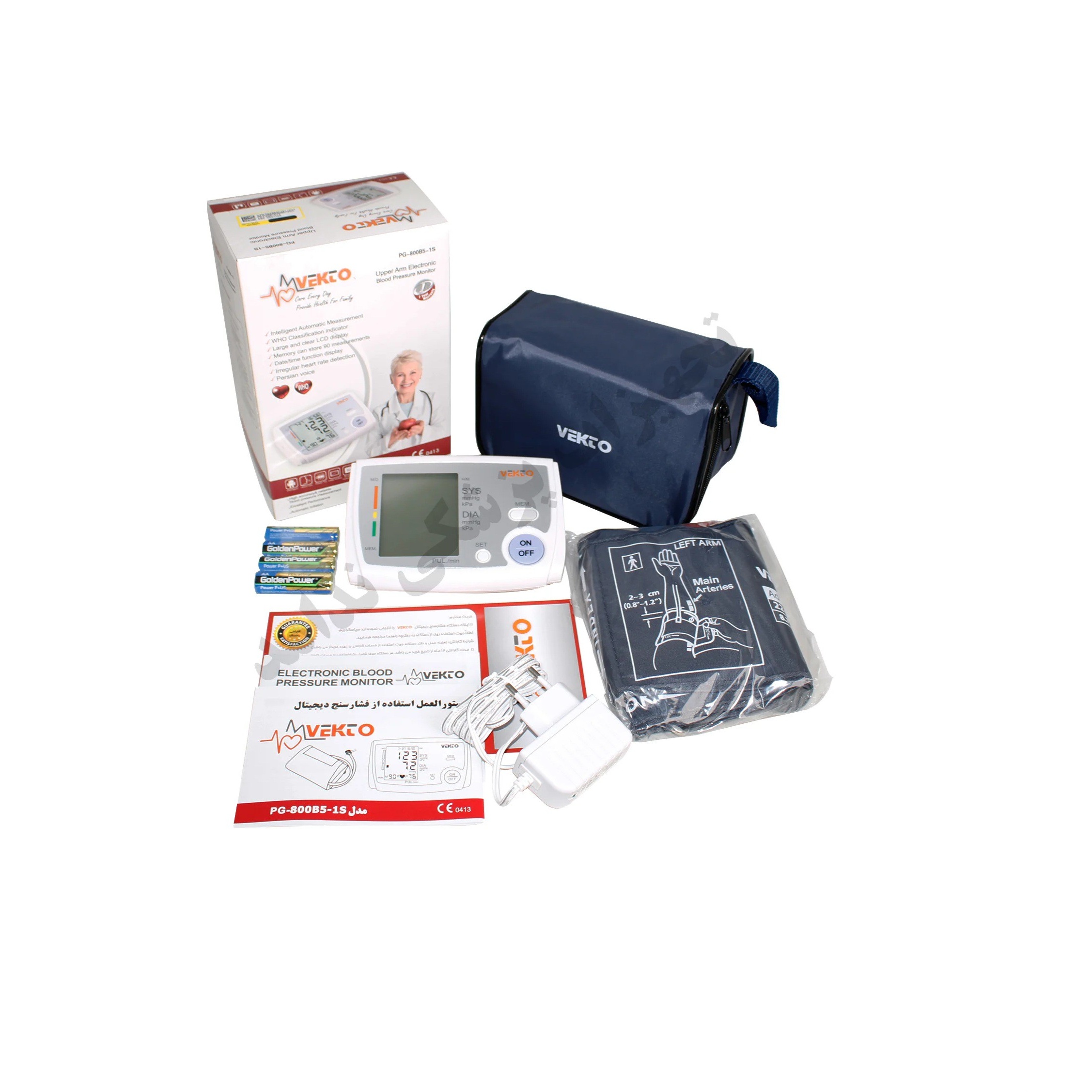 فشارسنج سخنگو وکتو مدلPG800-B5 کدdm