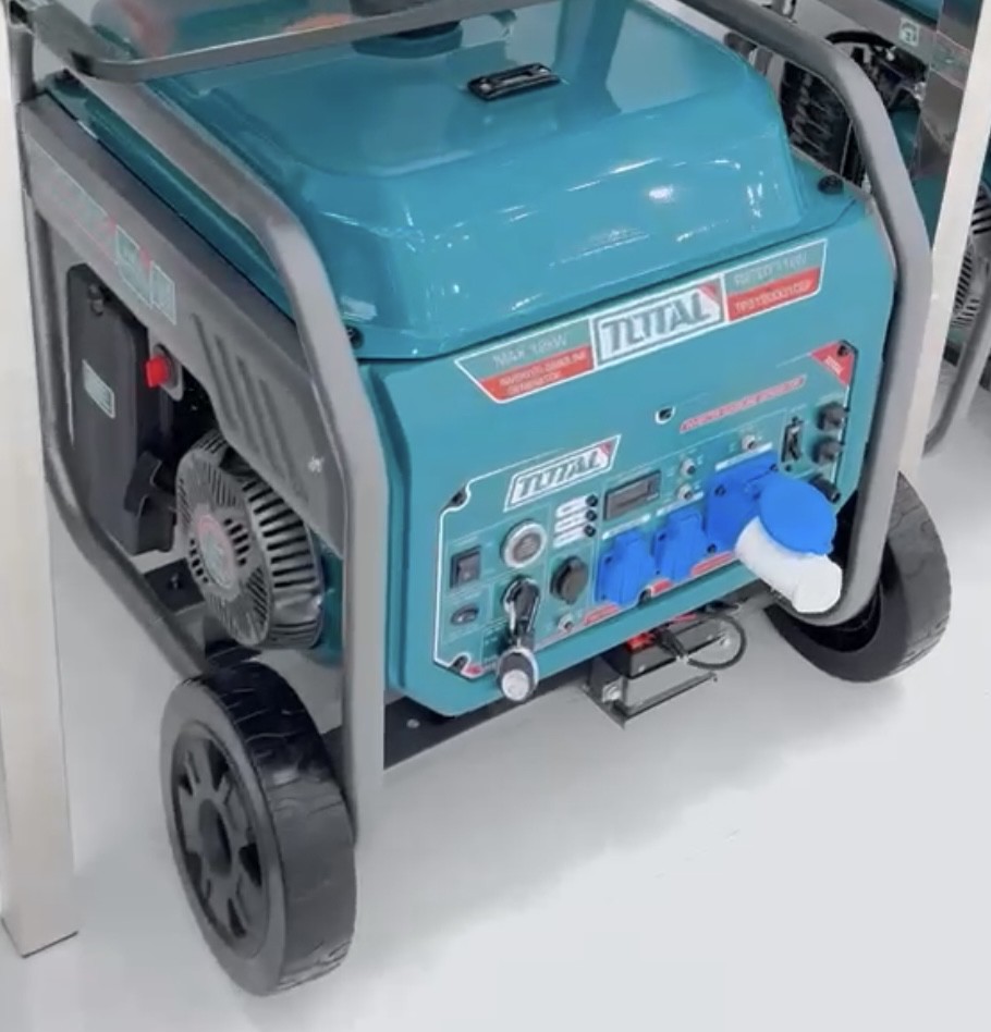 موتور برق بنزینی 12 کیلو وات ریموت استارت توتال دارای پورت ATS مدل TP3120001CEP