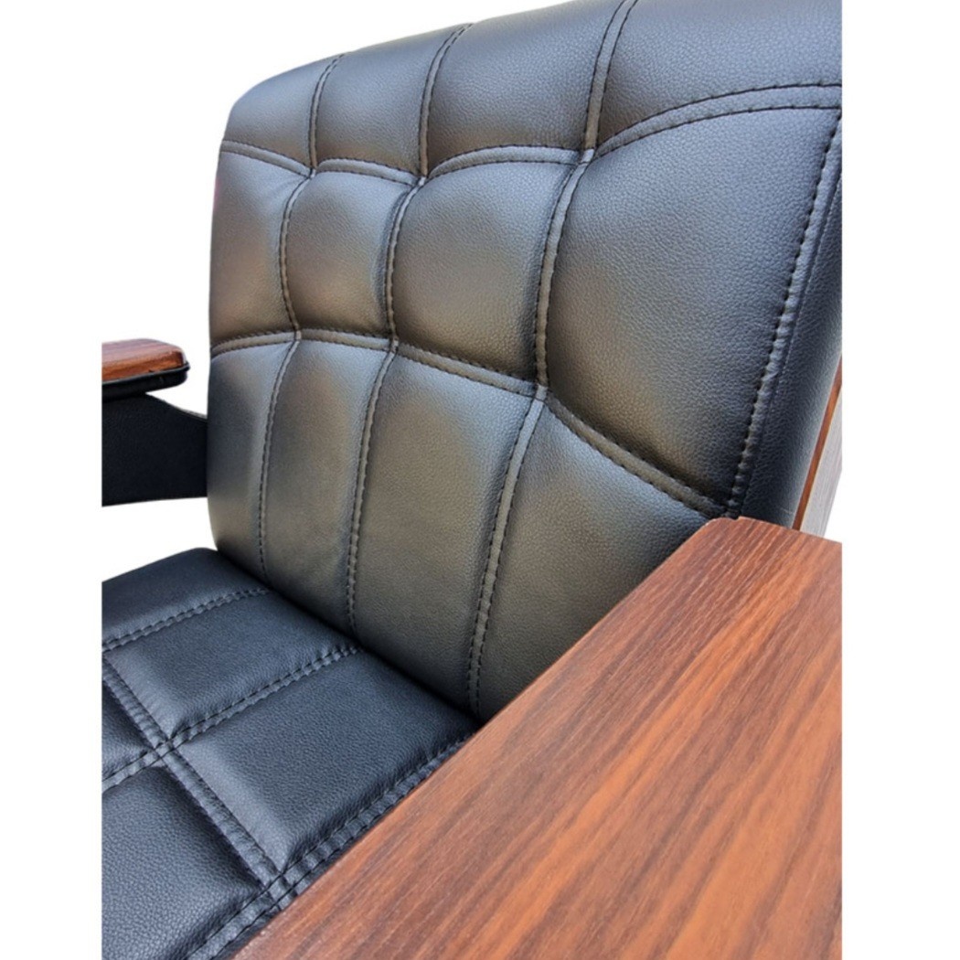مبل مدیریتی مدل N4009؛ ترکیبی از اصالت کلاسیک و راحتی مدرن