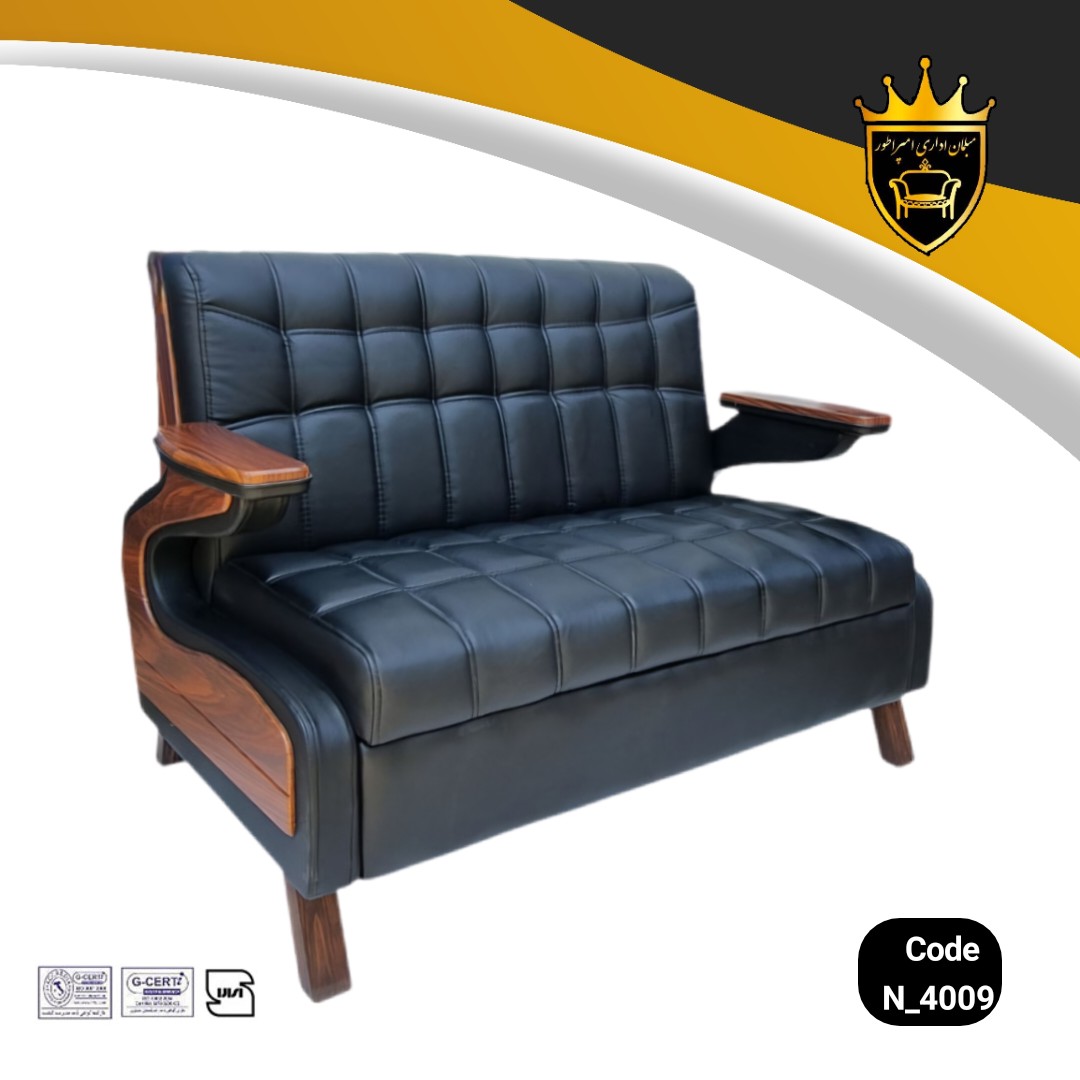 مبل مدیریتی مدل N4009؛ ترکیبی از اصالت کلاسیک و راحتی مدرن