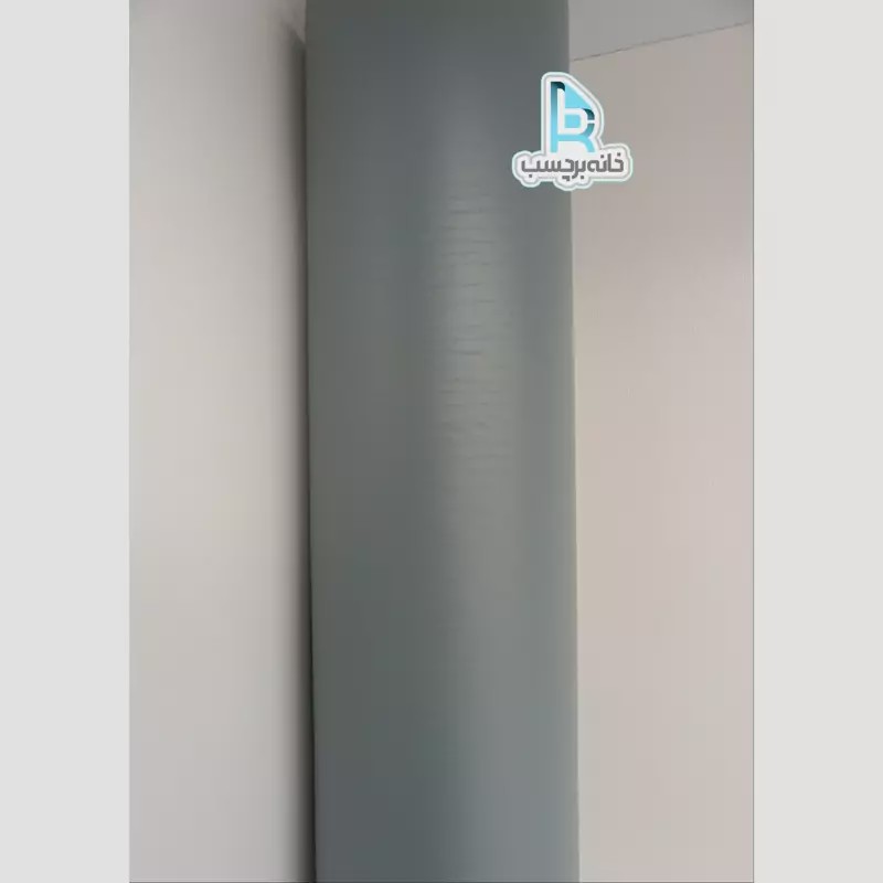 برچسب کابینت طرح چوب طوسی آبی کد 1362