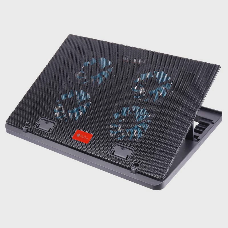 پایه خنک کننده لپ تاپ پرووان مدل PCP57 چهار فن قدرتمند، تنظیم سرعت و ارتفاع