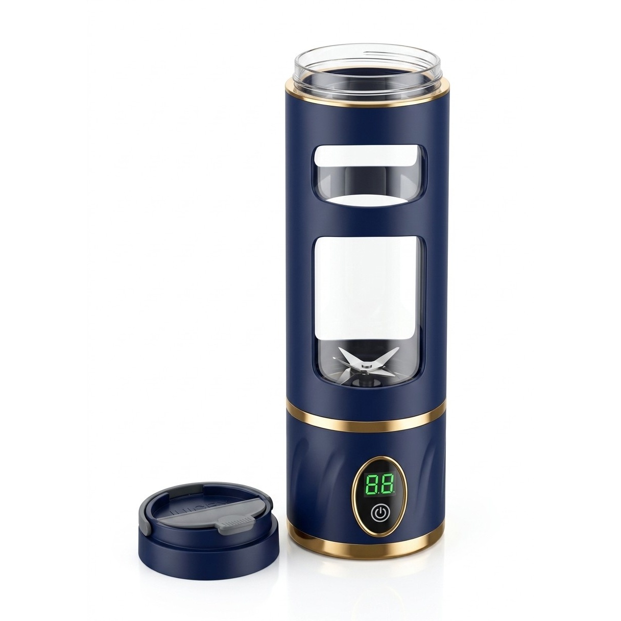 مخلوط کن و شیکر Freshly Squeezed Juice Cup مدل HP 880 با ظرفیت 450 میلی لیتر