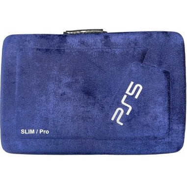 کیف PS5 Slim Pro - رنگ سرمه ای مخمل